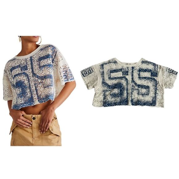 Free People We The Free Touchdown Tee Size XS - Picture 1 of 11